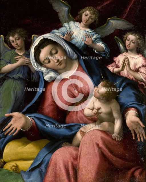 Madonna della Grazie, 1525. Creator: Lorenzo Lotto.