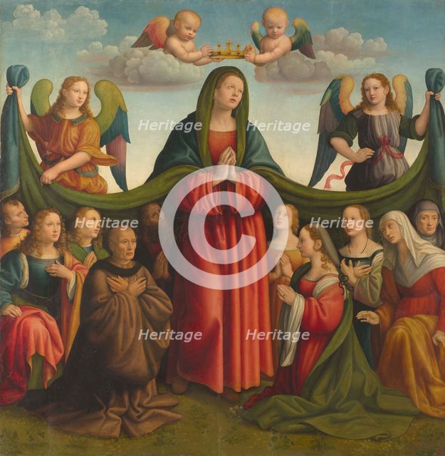 Madonna della Misericordia (Madonna of Mercy), 1510-1515.