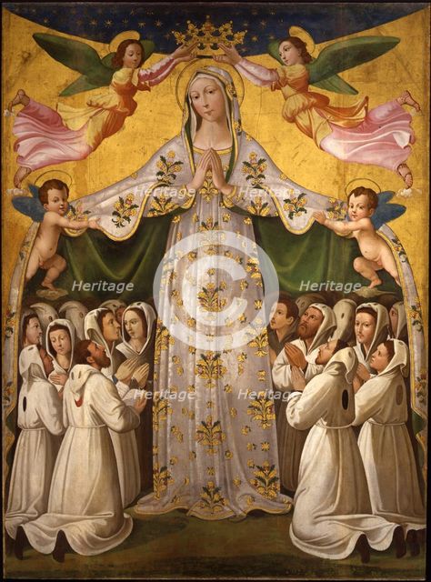 Madonna della Misericordia (Madonna of Mercy), c. 1527.
