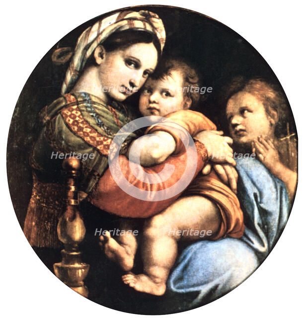 'Madonna della Seggiola', 1514. Artist: Raphael