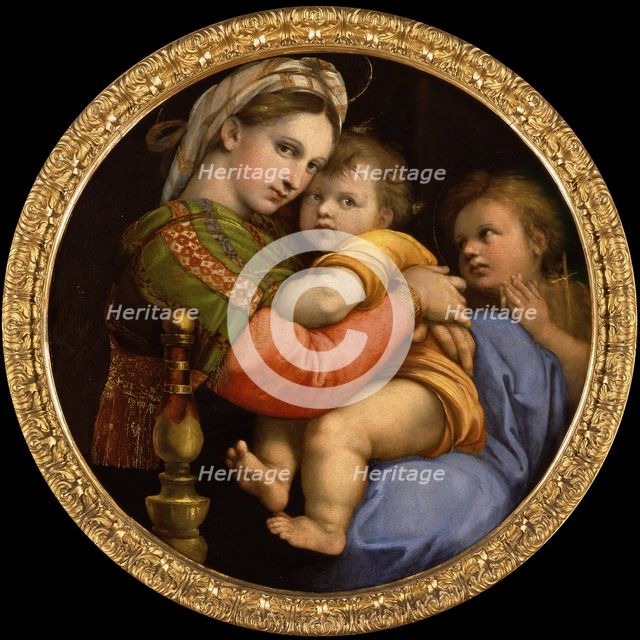 Madonna della Seggiola, 1513-1514.