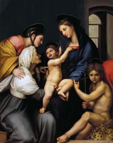 Madonna dell'Impannata, 1513-1514. Creator: Raphael (Raffaello Sanzio da Urbino) (1483-1520)