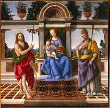 Madonna di Piazza, 1474-1483. Creator: Verrocchio, Andrea del (1437-1488)
