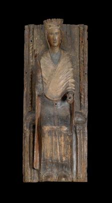 Madonna Enthroned, early 13th century. Creator: Unknown