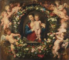Madonna in a Garland of Flowers, c. 1616-1618