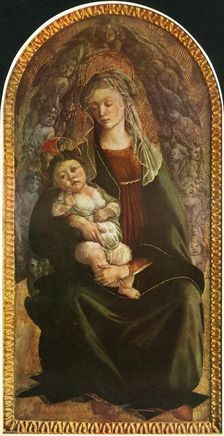 Madonna in Glory with Seraphim c1469-1470, (1937). Creator: Sandro Botticelli