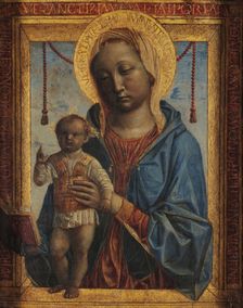 Madonna of the Book (Madonna del Libro), c1475. Creator: Foppa, Vincenzo (active 1456-1516)