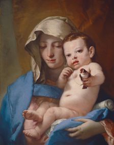Madonna of the Goldfinch, c. 1767/1770. Creator: Giovanni Battista Tiepolo
