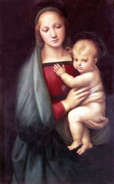 Madonna of the Granduca around 1505 by Raphael Sanzio