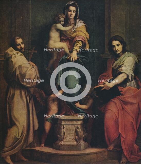 'Madonna of the Harpies', 1517. Artist: Andrea del Sarto.