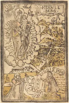 Madonna of the Hernleberg, 1592. Creator: Unknown