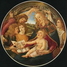 Madonna of the Magnificat 1481, (1937). Creator: Sandro Botticelli