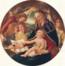 Madonna of the Magnificat 1481. Artist: Sandro Botticelli