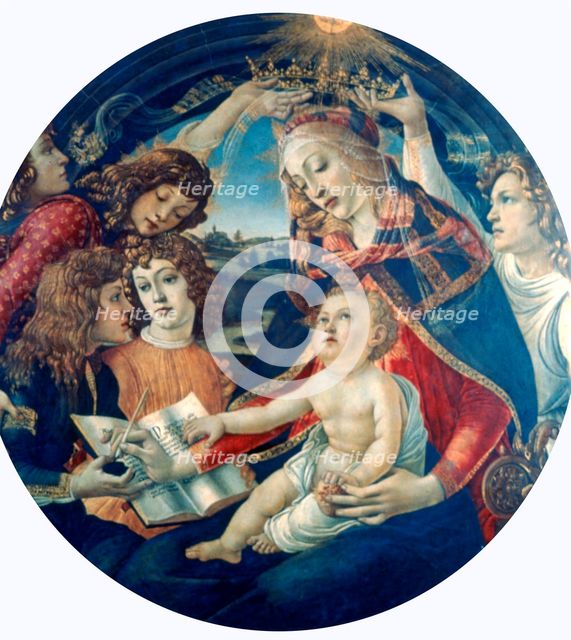 'Madonna of the Magnificat', 1482. Artist: Sandro Botticelli