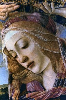 Madonna of the Magnificat (detail), 1482. Artist: Sandro Botticelli