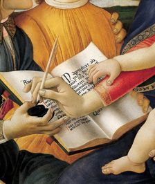 Madonna of the Magnificat (Detail), 1483