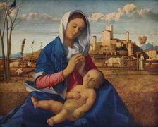Madonna of the Meadow c1500. Artist: Giovanni Bellini