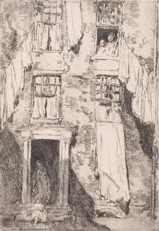 Madonna of the North End, 1916. Creator: Frederick Childe Hassam