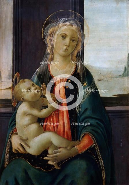 Madonna of the Sea (Madonna del Mare), ca 1477. Creator: Botticelli, Sandro (1445-1510).