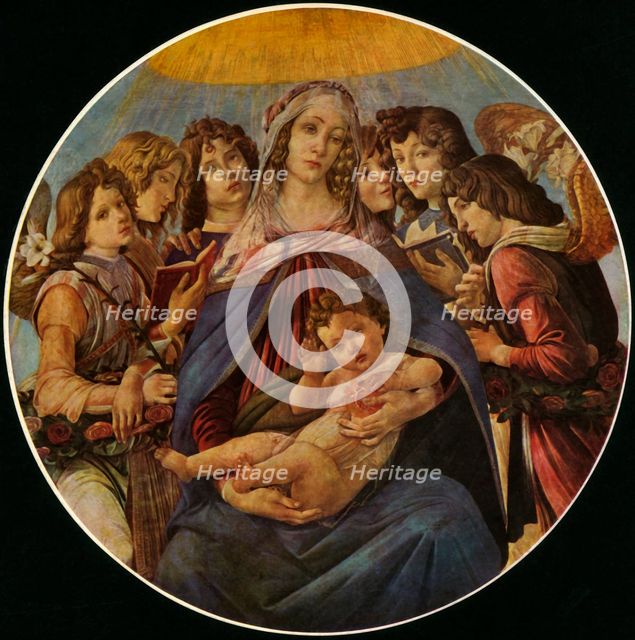 'Madonna of the Pomegranate', c1487, (1937).  Creator: Sandro Botticelli.
