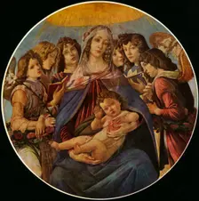 Madonna of the Pomegranate c1487, (1937). Creator: Sandro Botticelli