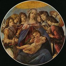 Madonna of the Pomegranate c1487, (1937). Creator: Sandro Botticelli