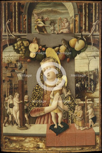 Madonna of the Passion, 1455-1460. Creator: Crivelli, Carlo (c. 1435-c. 1495).