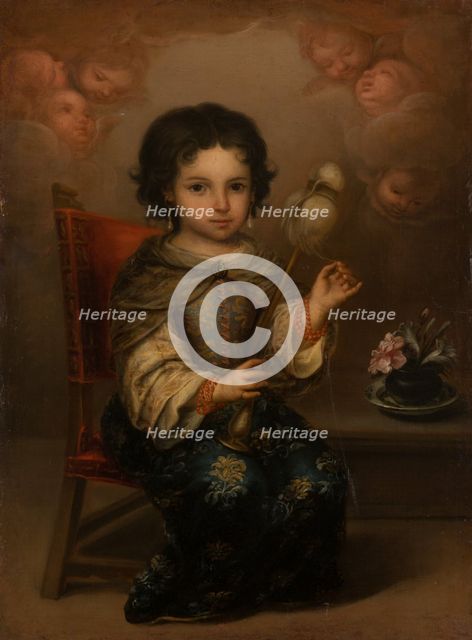 Madonna of the Yarnwinder, 1601-1700. Creator: Juan de Roelas.