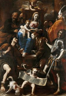 Madonna of Constantinople, c. 1565. Creator: Preti, Mattia (1613-1699)