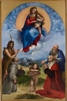 Madonna of Foligno, 1511-1512