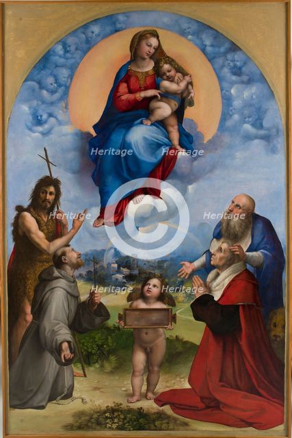 Madonna of Foligno, 1511-1512.