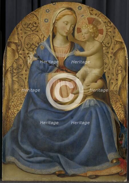 Madonna of Humility, c.1440. Creator: Fra Angelico.