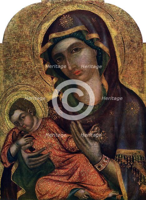 'Madonna of Most', before 1350 (1955). Artist: Unknown