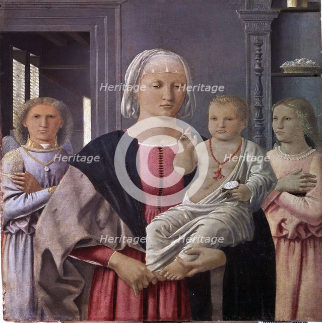 Madonna of Senigallia' by Piero della Francesca, preserved in the Ducal Palace in Urbino.