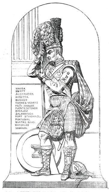 Madras Testimonial to Major-General Sir Robert Dick, 1850. Creator: Unknown.