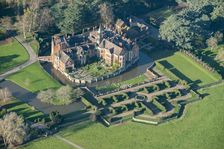 Madresfield Court, moated manor house and formal garden, Madresfield, Worcestershire, 2014. Creator: Historic England Staff Photographer