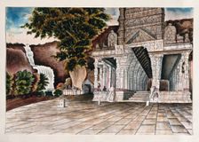 Madurai: Tirumala Naick's Palace, (between 1800 and 1899?). Creator: Unknown
