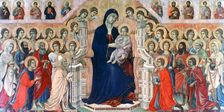 Maestà (Madonna with Angels and Saints), 1308-1311. Artist: Duccio di Buoninsegna