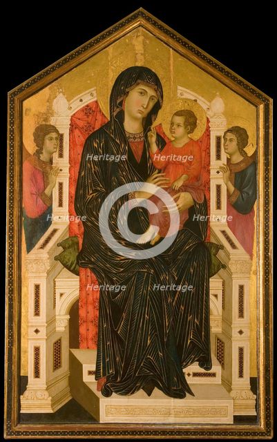 Maestà, Second half of 13th century. Artist: Master of Badia a Isola (active 1290-1320)