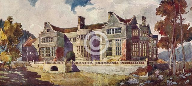 'Maesycrugiau Manor, Carmarthenshire', c1900, (1905). Artist: Arnold Mitchell.