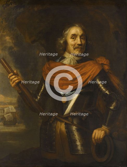 Maerten Harpertsz Tromp (1597-1653), Vice Admiral, 1640-1653. Creator: Jan Lievens.