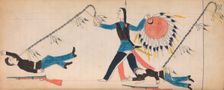 Maffet Ledger: Drawing, ca. 1874-81. Creator: Unknown