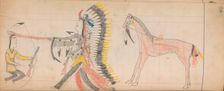 Maffet Ledger: Drawing, ca. 1874-81. Creator: Unknown