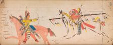 Maffet Ledger: Drawing, ca. 1874-81. Creator: Unknown