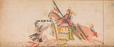 Maffet Ledger: Drawing, ca. 1874-81. Creator: Unknown