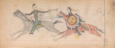 Maffet Ledger: Drawing, ca. 1874-81. Creator: Unknown