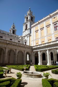 Mafra National Palace gardens, Mafra, Portugal, 2009. Creator: Samuel Magal