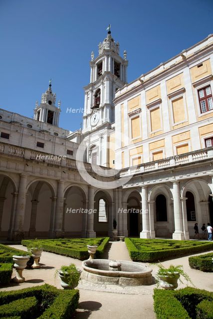 Mafra National Palace gardens, Mafra, Portugal, 2009. Creator: Samuel Magal.