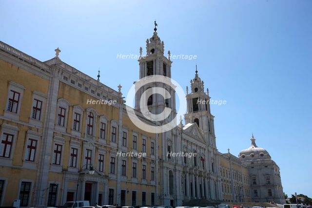 Mafra National Palace (Palacio de Mafra), Mafra, Portugal, 2009. Creator: Samuel Magal.