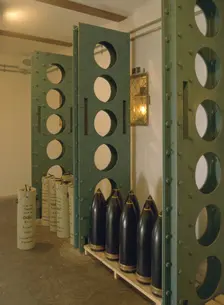 Magazine in Pendennis Castle, Falmouth, Cornwall, 1998. Artist: N Corrie